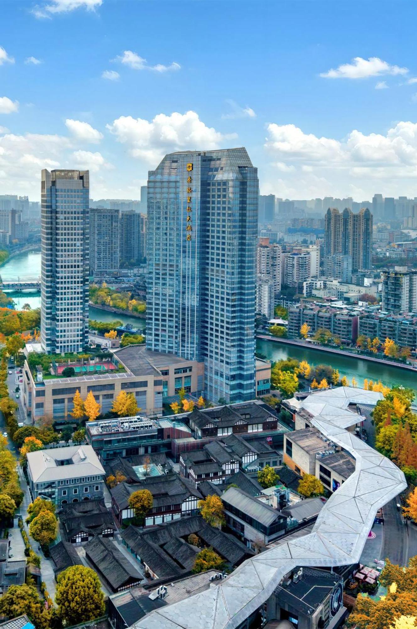 Shangri-La Ченду Екстер'єр фото